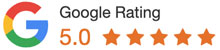 Google rating stars